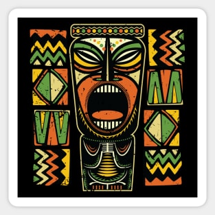 Island Surfer Club Tiki Sticker